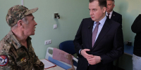 Александр Цыбульский побывал в Архангельском госпитале для ветеранов войн - Сетевое издание Пинежье