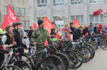 В Пинежском округе состоялся спортивный «Велопробег Победы» в честь 80-летия Победы в Великой Отечественной войне
